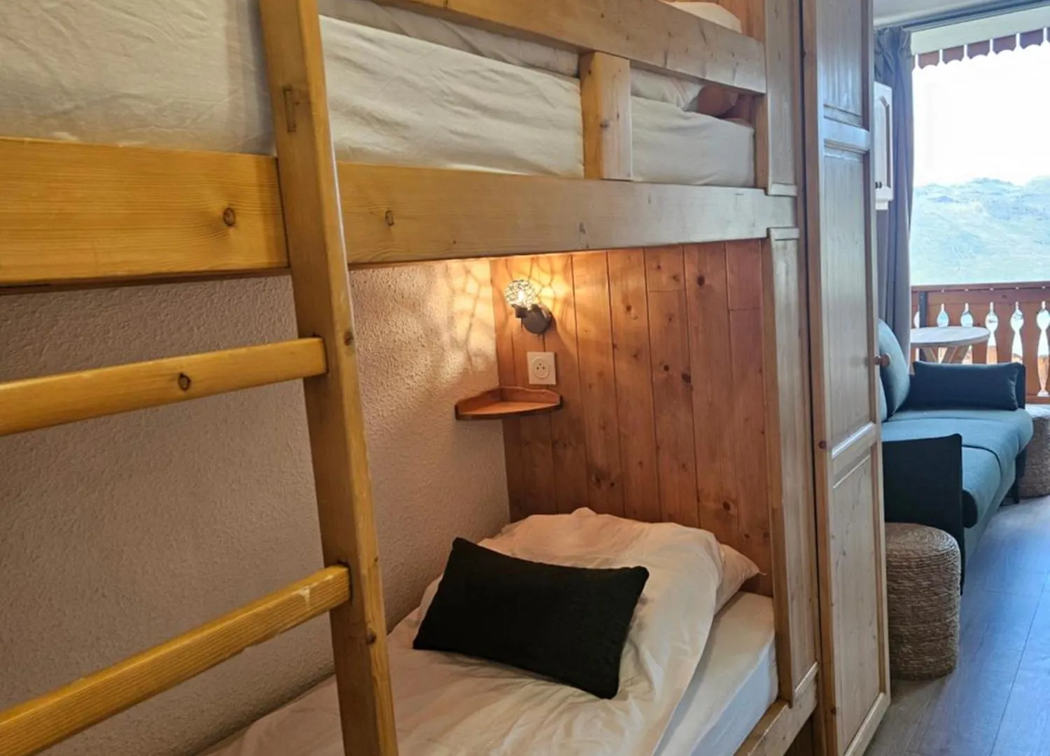 STUDIO 4 PERSONNES Dôme de polset Val Thorens Appartement