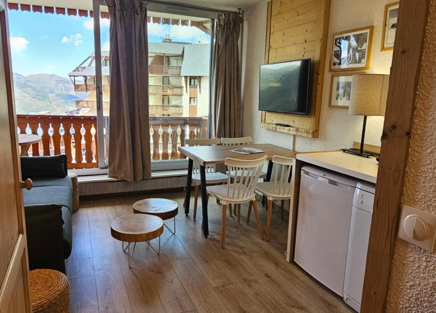 STUDIO 4 PERSONNES Dôme de polset Val Thorens 0*,  France